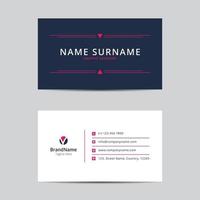 Preview Business Card vector