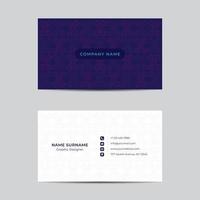 Preview Business Card vector