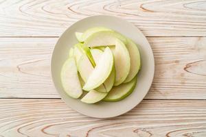 Fresh guava fruits sliced - tropical fruit photo