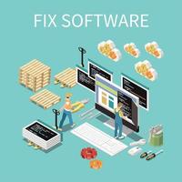 Software Development Concept Vector Illustration