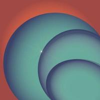 Abstract bright colorful background with circles vector