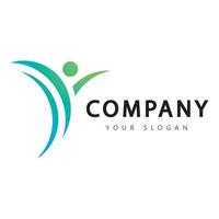 Health people life logo sign vector  illustration