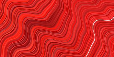 Dark Red vector texture with wry lines.