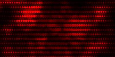 Dark Red vector layout with circles.