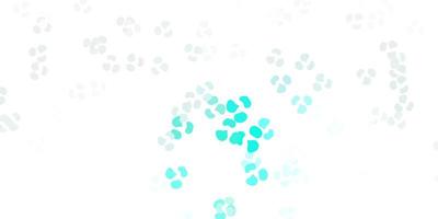 Light green vector template with abstract forms.