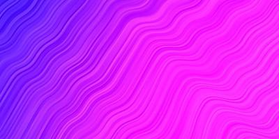 Light Purple, Pink vector layout with curves.