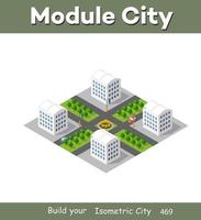 Modern illustration for design game  background Isometric vector