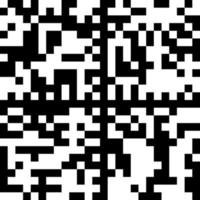 Seamless pattern abstract digital code scanner barcode template vector