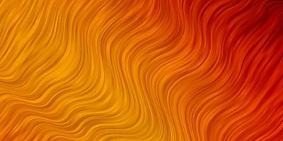 Light Orange vector backdrop with curves.