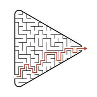 Maze for kids. Puzzle for children. Labyrinth conundrum. vector