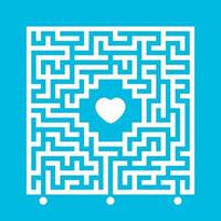 Maze for kids. Puzzle for children. Labyrinth conundrum. vector