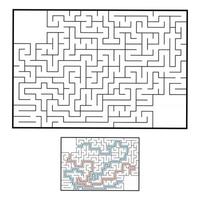 Maze for kids. Puzzle for children. Labyrinth conundrum. vector