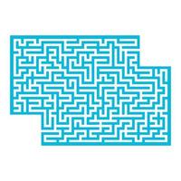 Maze for kids. Puzzle for children. Labyrinth conundrum. vector
