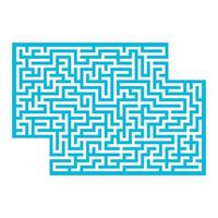 Maze for kids. Puzzle for children. Labyrinth conundrum. vector