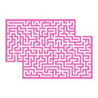Maze for kids. Puzzle for children. Labyrinth conundrum. vector