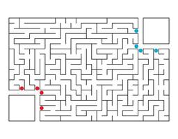 Maze for kids. Puzzle for children. Labyrinth conundrum. vector