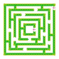 Maze for kids. Puzzle for children. Labyrinth conundrum. vector