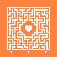 Maze for kids. Puzzle for children.  Labyrinth conundrum. vector