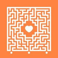 Maze for kids. Puzzle for children.  Labyrinth conundrum. vector