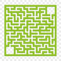 Maze for kids. Puzzle for children.  Labyrinth conundrum. vector