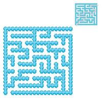 Maze for kids. Puzzle for children.  Labyrinth conundrum. vector