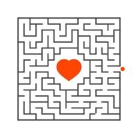 Maze for kids. Puzzle for children.  Labyrinth conundrum. vector