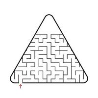 Maze for kids. Puzzle for children.  Labyrinth conundrum. vector