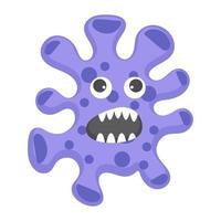 Microbe  Facial Expression vector