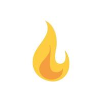 fire flame burning isolated icon