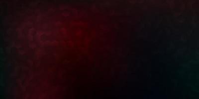 Dark blue, red vector texture with memphis shapes.
