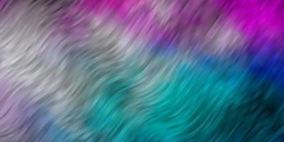 Light Multicolor vector background with lines.