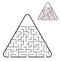 Maze for kids. Puzzle for children.  Labyrinth conundrum. vector