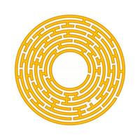 Maze for kids. Puzzle for children.  Labyrinth conundrum. vector