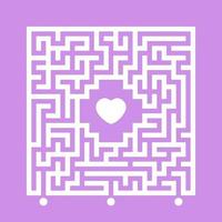 Maze for kids. Puzzle for children.  Labyrinth conundrum. vector