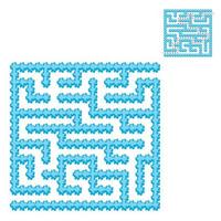 Maze for kids. Puzzle for children.  Labyrinth conundrum. vector