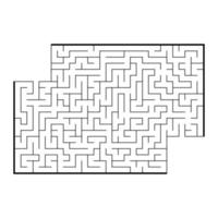 Maze for kids. Puzzle for children.  Labyrinth conundrum. vector