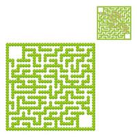 Maze for kids. Puzzle for children.  Labyrinth conundrum. vector