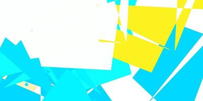 Light blue yellow vector poly triangle texture