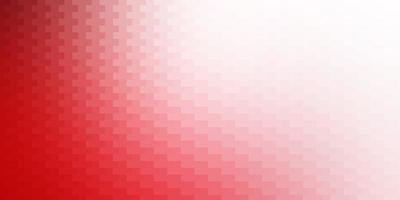 patrón de vector rojo claro en estilo cuadrado