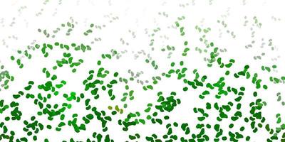 Light green vector background with random forms