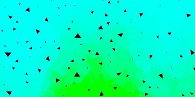 Light green vector geometric polygonal design