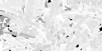 Light gray vector backdrop with triangles lines