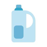 diseño de vector de botella de detergente aislado