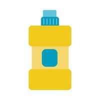 Isolated detergent bottle vector design