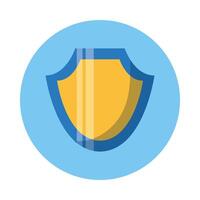 Isolated shield icon vector design