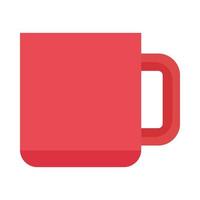 Isolated coffee mug vector design