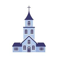 Isolated religion church vector design