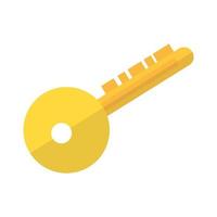 Isolated key icon vector design