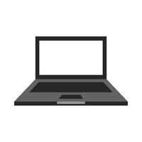 laptop computer portable isolated icon vector