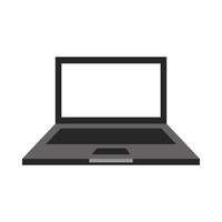 laptop computer portable isolated icon vector